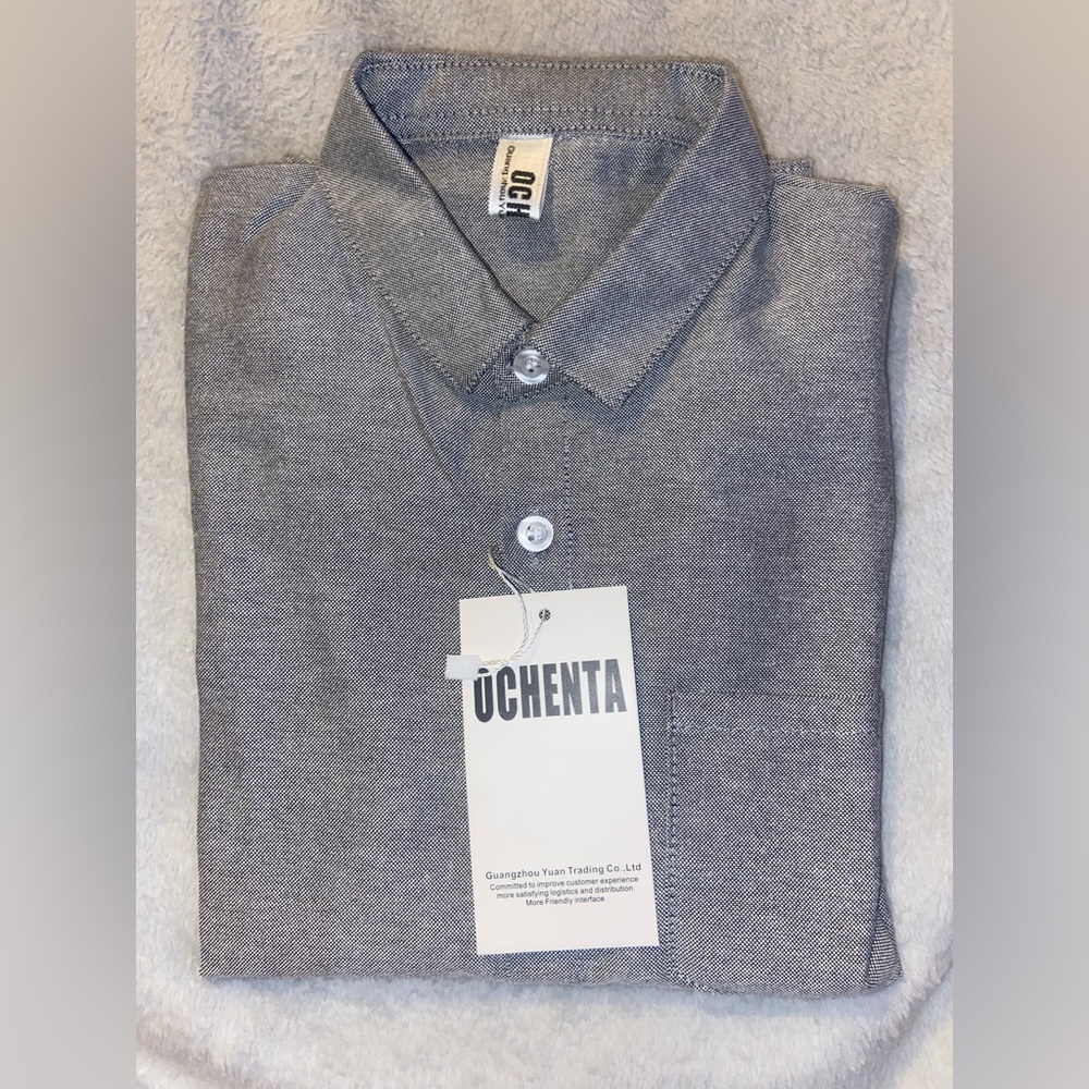 Long Sleeve Button Down Oxford Casual Dress Shirt